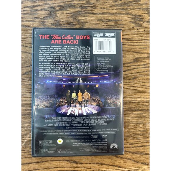Blue Collar Comedy Tour Rides Again DVD 2004 Jeff Foxworthy Ron White Pre-Owned - Picture 2 of 4